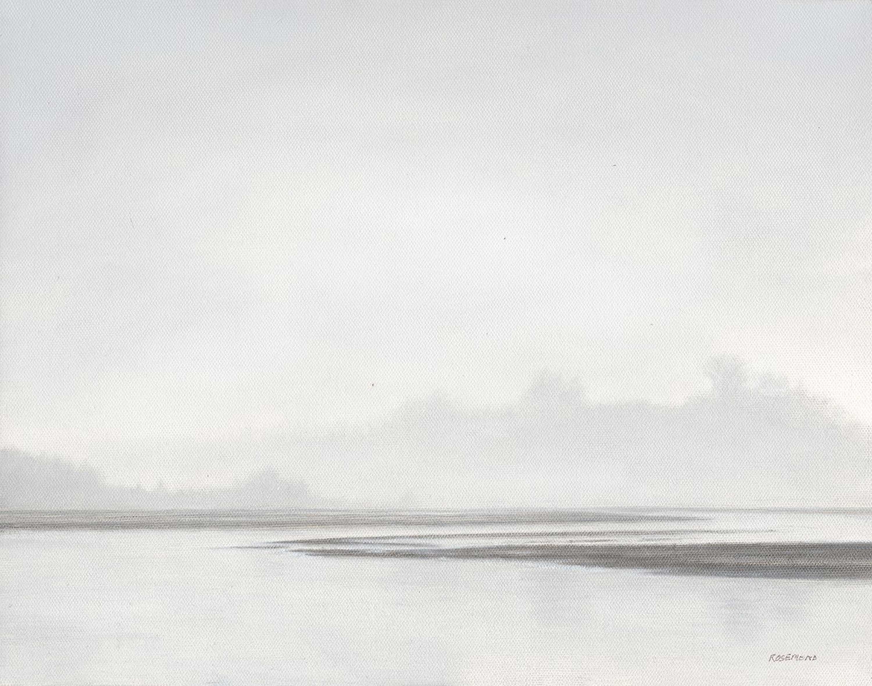  Tomales Bay Mist 11 x 14 Original Oil 