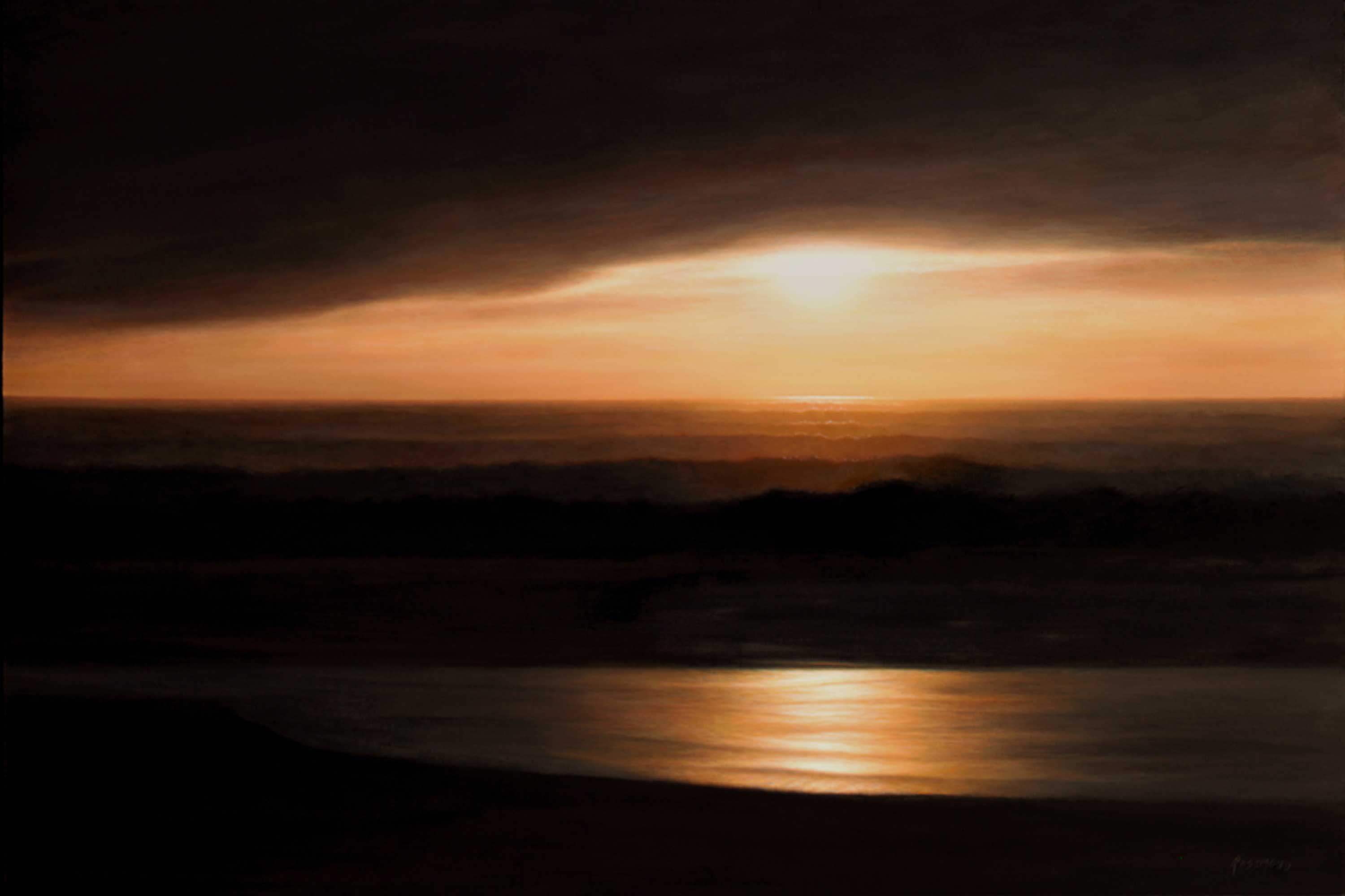  Midnight Sun, 24 x 36 Giclée 