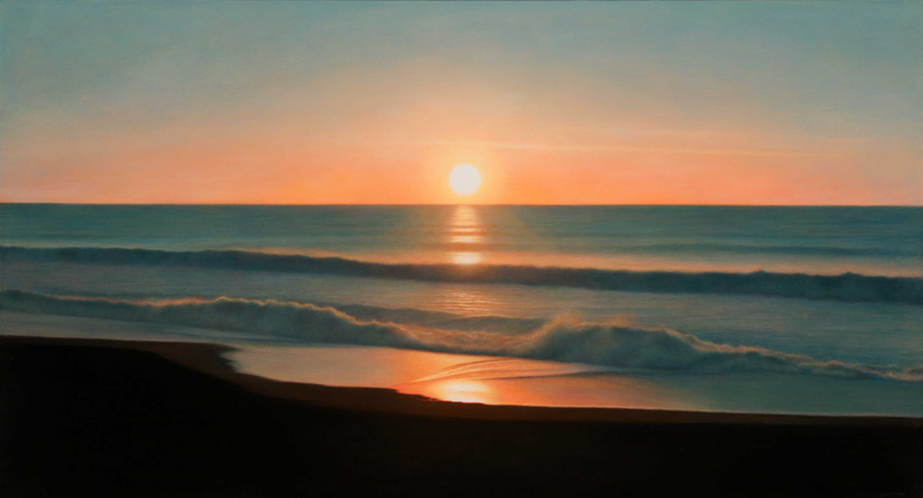  Evening Glow, 24 x 44 LImited Edition 